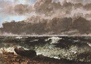 Gustave Courbet Wave Spain oil painting artist